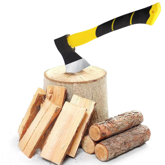 '-600g Hatchet Axe Fiberglass Body Rubberized Handle by Your Brand