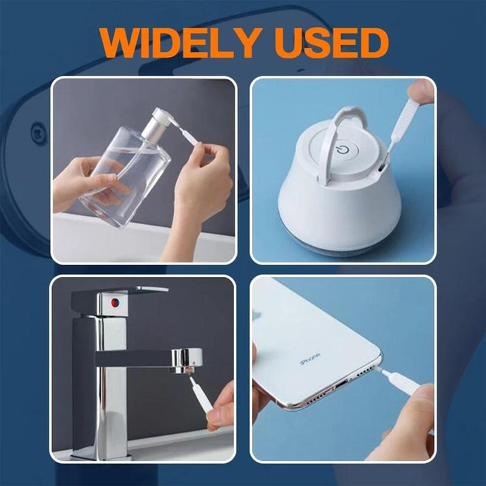 10-Piece Multifunctional Reusable Anti-Clog Shower Nozzle Brush by Your Brand