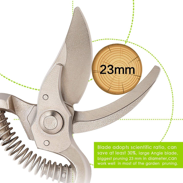 Garden Shears Pruners Scissor, flower cutter (8 inch) by Your Brand