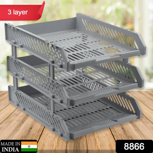 Multifunctional File Rack Drawers: Desktop Storage for Office Supplies (4/3 Layers) by Your Brand