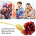 24k Gold Rose,hicoosee Gold Foil Plated Rose with LOVE Stand and Gift Box by Your Brand