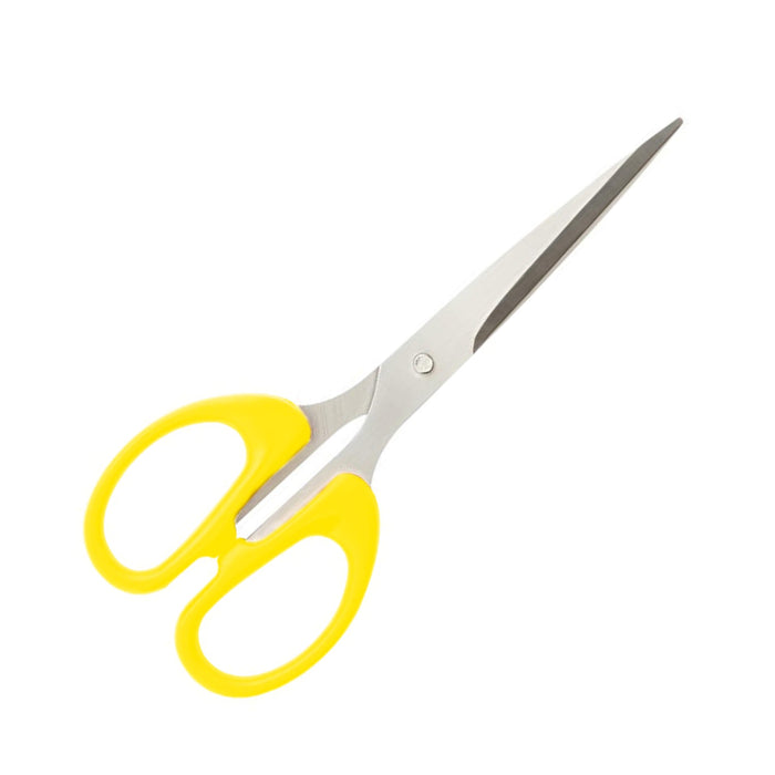 Stainless Steel Scissors with Plastic handle grip 160mm (1Pc Only) by Your Brand