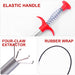 Detailed view of cleaning claw tool designed for drainage and pipe cleaning.