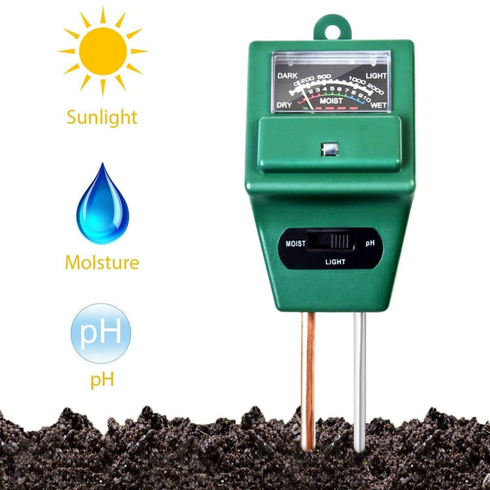 3 Way Soil Meter (pH Testing Meter) by Your Brand