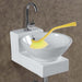 Plastic Wash Basin / Toilet Seat Cleaning Brush (Multicolour) by Your Brand