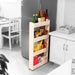 Multipurpose 4 Layer Space Saving Storage Organizer Rack Shelf by Your Brand