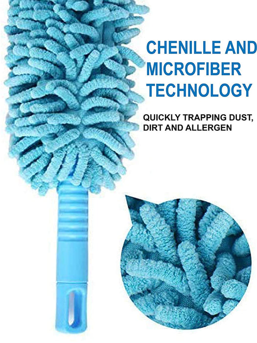 Foldable Multipurpose Microfiber Fan Cleaning Duster for Quick and Easy Cleaning by Your Brand