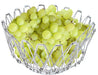 Foldable wire basket for fruits and vegetables