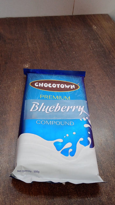 Chocotown Premium Blueberry Compound (500gm) by Your Brand