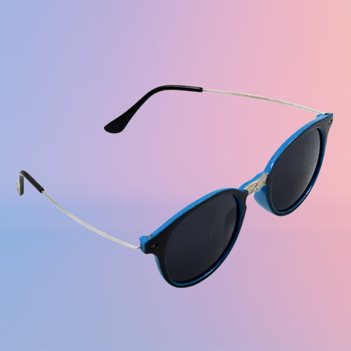 UV Protected Round Sunglasses, classic Sunglasses for Men & Women, Lightweight by Your Brand