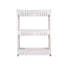 Multipurpose 3 Layer Slim Side Space Saving Storage Organizer Rack Shelf by Your Brand
