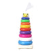 Plastic Baby Kids Teddy Stacking Ring Jumbo Stack Up Educational Toy 9pc by Your Brand