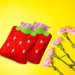 Strawberry design heating bag