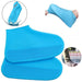 Non-Slip Silicone Rain Anti skid Waterproof Fordable Boot Shoe Cover (Mix Color) by Your Brand