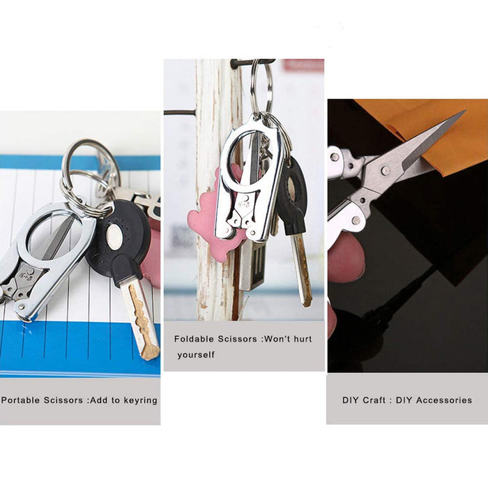 Folding Scissor 3.5inch used crafting and cutting purposes for children’s and adults by Your Brand