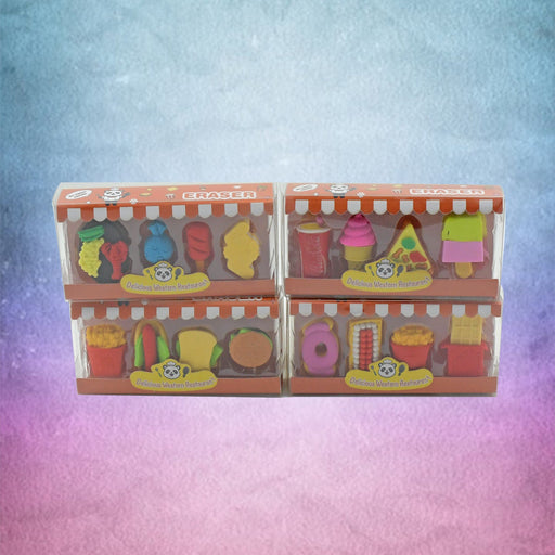 Fun Erasers for Kids! Mix & Match: Food & Drink Erasers (Set of 1) by Your Brand