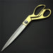 Gold Plated Professional Cloth Cutting Scissor by Your Brand