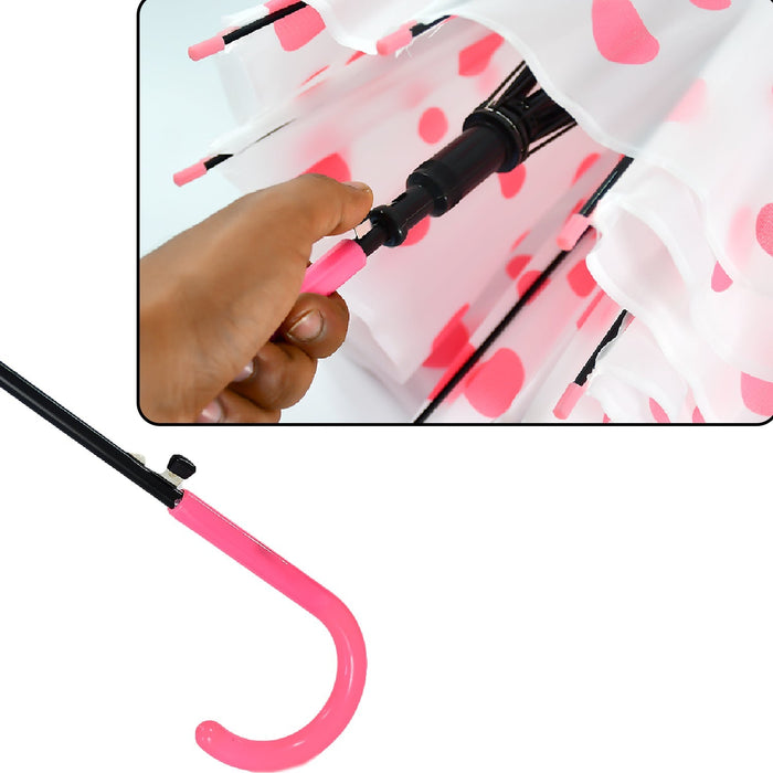 Dot Printed Umbrella for Men and Women Multicolor by Your Brand