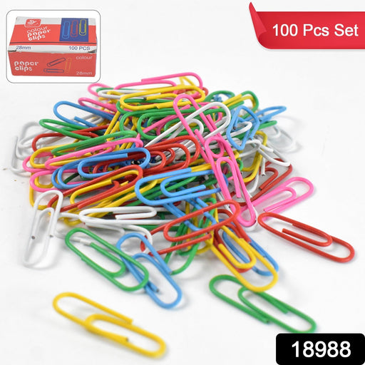 Metal U Shape Paper Pin / Clip 28 mm (100 Pcs Set) by Your Brand