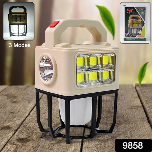 Solar Portable Camping Lantern 3 Light Modes Camping Lantern by Your Brand