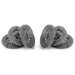 Set of 6 stainless steel scourers for tough cleaning jobs in the kitchen. Durable and rust-resistant.