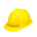 Yellow Plastic Hard Hat Construction Cap (1Pc Only) by Your Brand