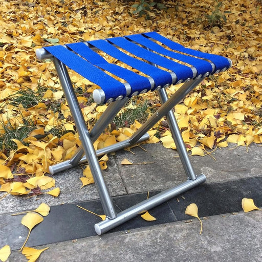 Folding Travel Stool Portable Outdoor Chair for Fishing Hiking & Picnic (1 Pc) by Your Brand