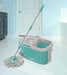 Spin Mop with Bigger Wheels and Plastic Auto Fold Handle for 360 Degree Cleaning by Your Brand