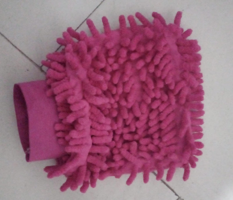 double sided microfiber hand glove duster (Mix Color) by Your Brand