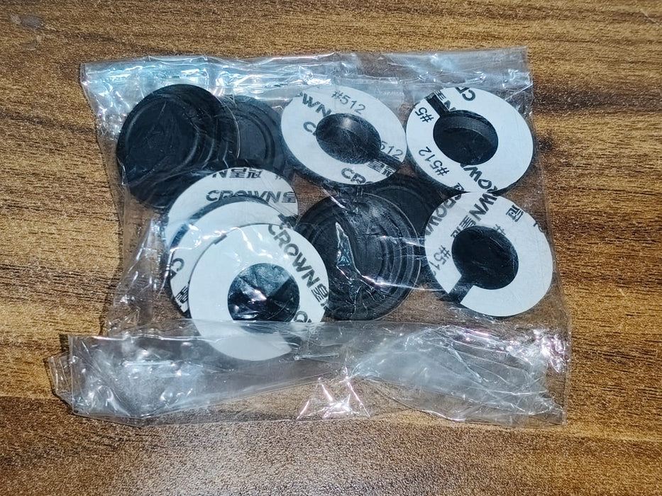 Car Door Shock Absorber Car Door Protection Sticker (10 Pcs Set) by Your Brand