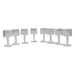 8pc Crystal Mini Lamp Set