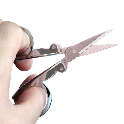 Folding Scissor 3.5inch used crafting and cutting purposes for children’s and adults by Your Brand