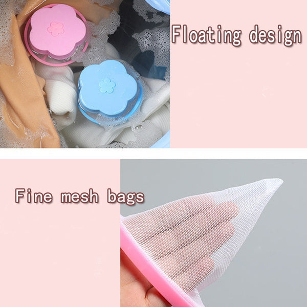 Washing Machine Floating Filter Lint Mesh Bag Net Pouch Hair / Lint Catcher by Your Brand