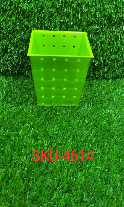 Square Single Plant Railing Dotted Planters by Your Brand