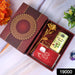 Valentine’s Day Special Gift Box - Heart-Shaped Light, Chocolate Box & Golden Flower by Your Brand