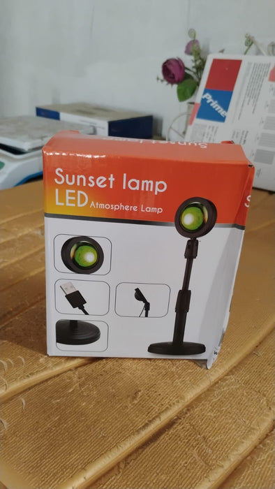 Multi Colors Sunset Lamp, Sunset Projection Lamp LED Night Lights by Your Brand