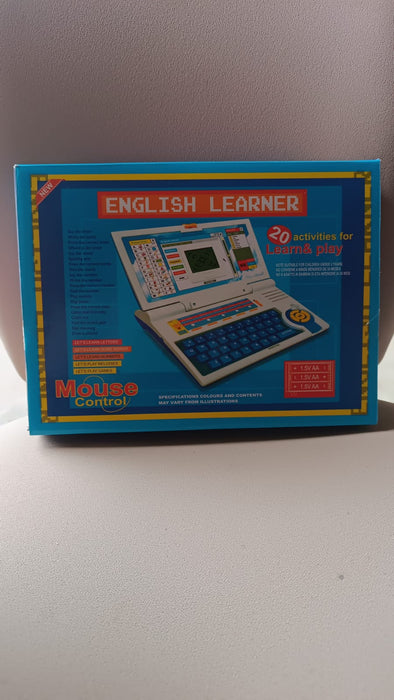 English Learner Educational Laptop Toy – 20 Learning Activities by Your Brand