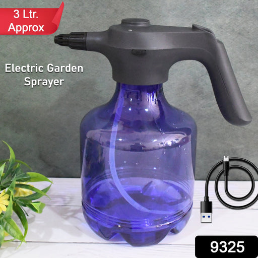 Electric 3L Garden Sprayer – Automatic, Rechargeable Watering Can Fertilizing (1 Pc) by Your Brand