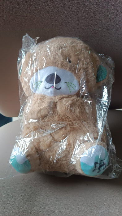 Soft Plush Musical Teddy Bear Toy with LED Light (1 Pc) by Your Brand