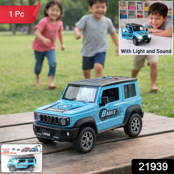 Kids Off-Road Friction Powered Toy Car (1 Pc) by Your Brand