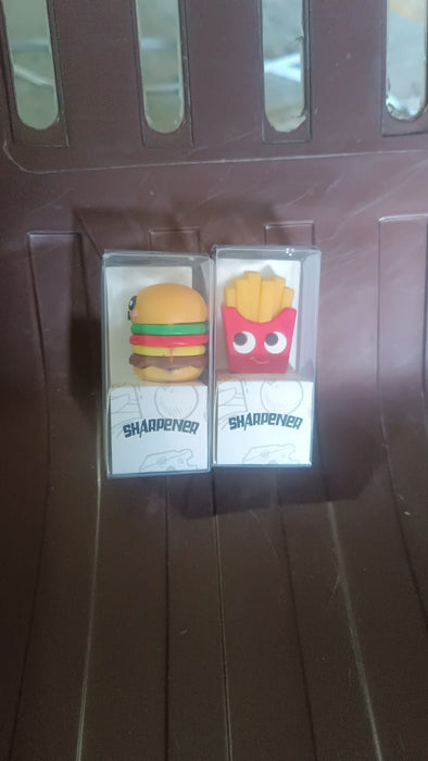 Mix Design Cartoon Shaped Sharpener (1 Pc) by Your Brand