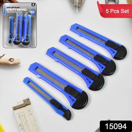 Multi-Use Iron Cutter Knife (5 Pcs Set / Mix Size) by Your Brand