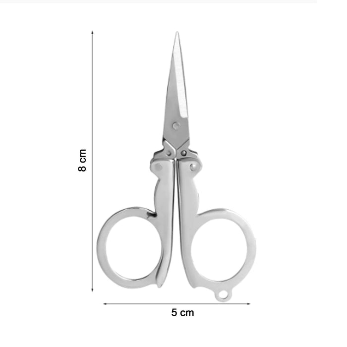 Folding Scissor 3.5inch used crafting and cutting purposes for children’s and adults by Your Brand