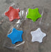 Star drain strainer to prevent hair from clogging drains