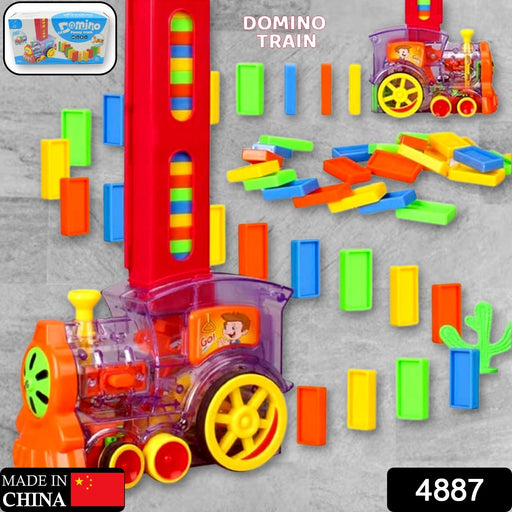 Transparent Funny Train Engine Block Set – 60-Piece Music & Lights by Your Brand