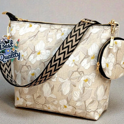 Imported Beautiful & Classy Multi-Colour Tote Bag (2 PC Combo)