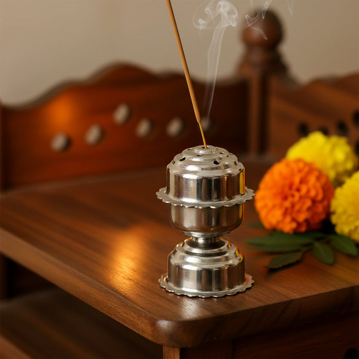Stainless Steel Big jasmine Agarbatti Stand (1 Pc) by Your Brand