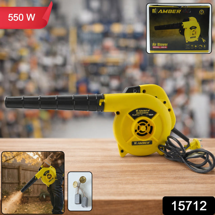 Amber High Power Electric Dust Cleaning Air Blower (1 Pc, 550W) by Your Brand