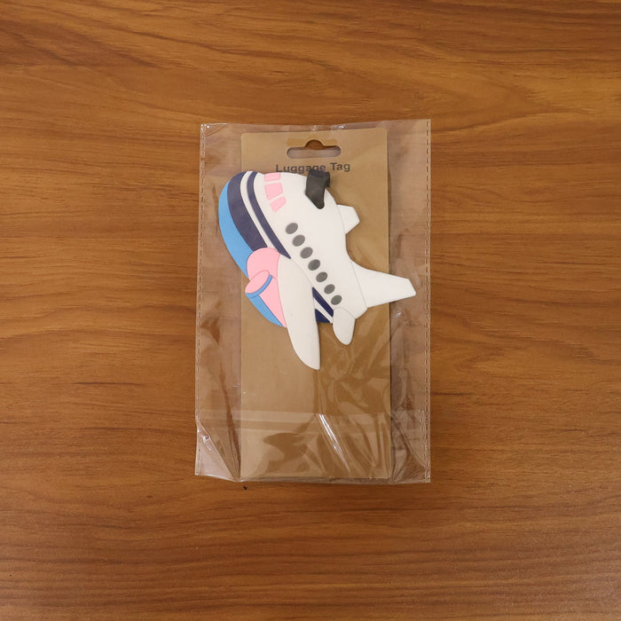 Airplane Shape Travel Identification Luggage Bag Tag (1 Pc) by Your Brand