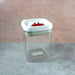 Clear airtight box for cereals and snacks
